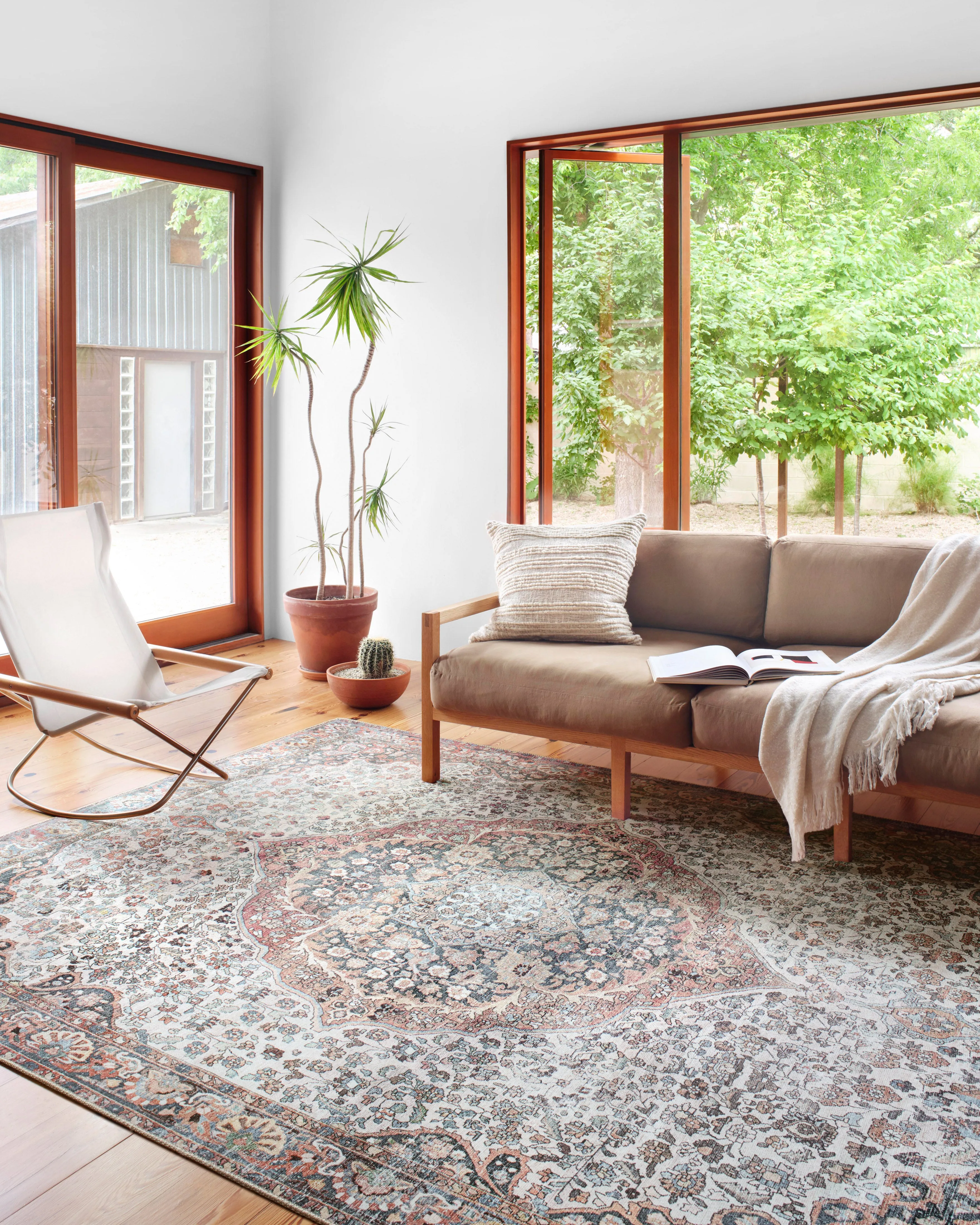 Wynter Rug in Red & Multi