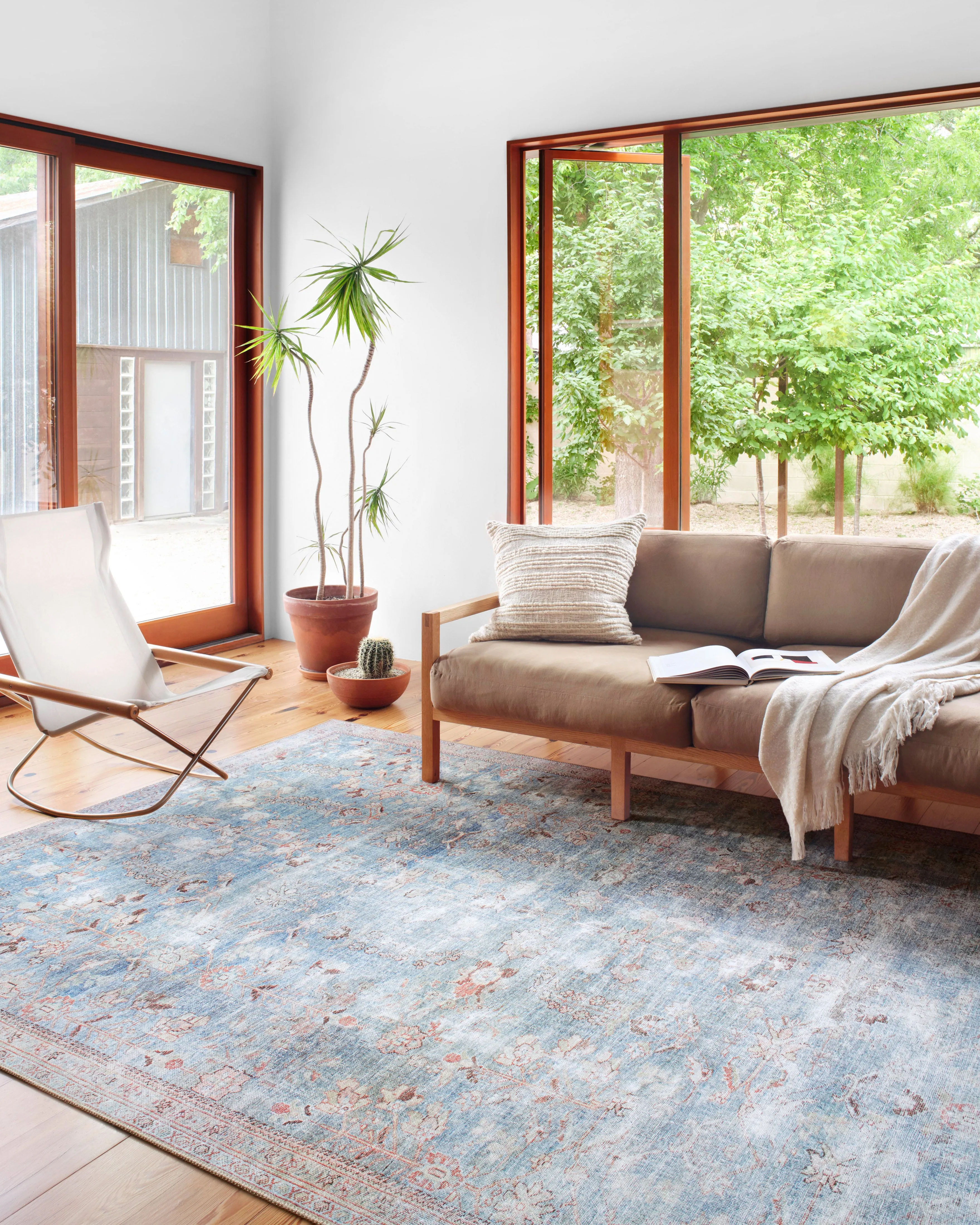 Wynter Rug in Teal & Multi