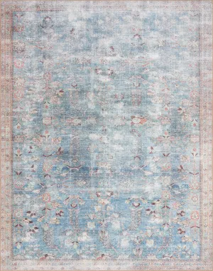 Wynter Rug in Teal & Multi