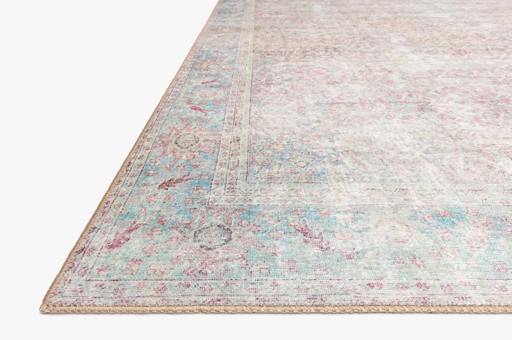 Wynter Wyn-04 Red/Teal Rug