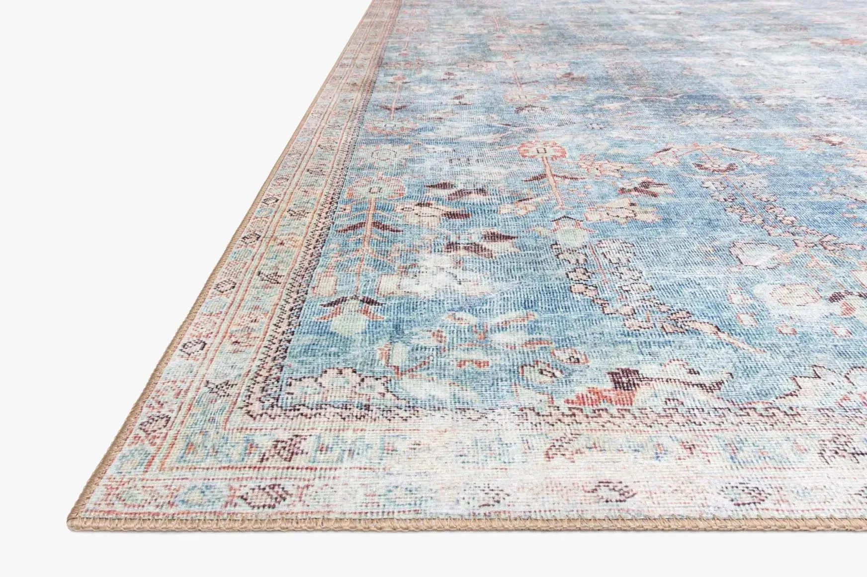 Wynter Wyn-06 Teal/Multi Rug