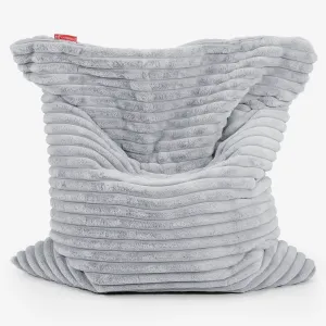 XL Pillow Beanbag - Ultra Plush Cord Duck Egg Blue