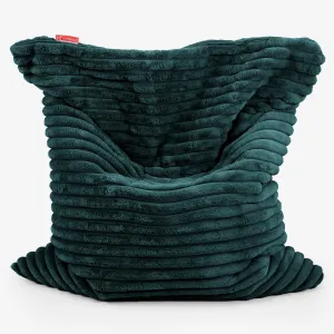 XL Pillow Beanbag - Ultra Plush Cord Teal